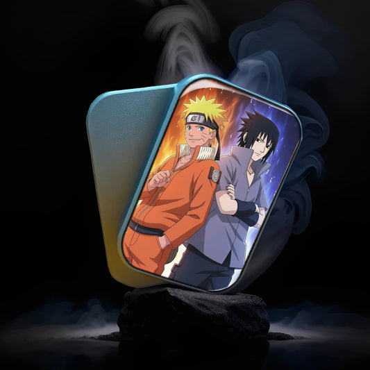 EDC Fidget Slider Naruto Uchiha Sasuke & Uzumaki Naruto Friendship