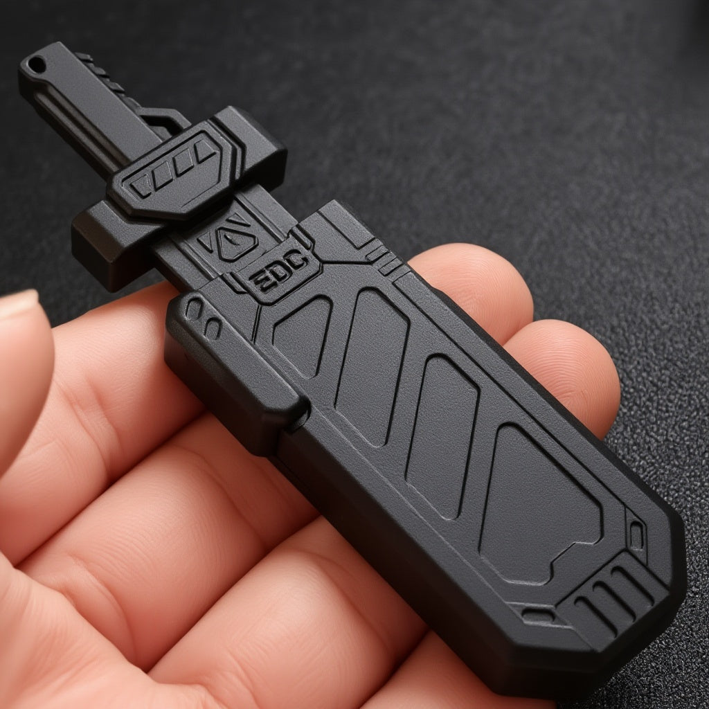 EDC Fidget Saw Sword Splitting the Sky