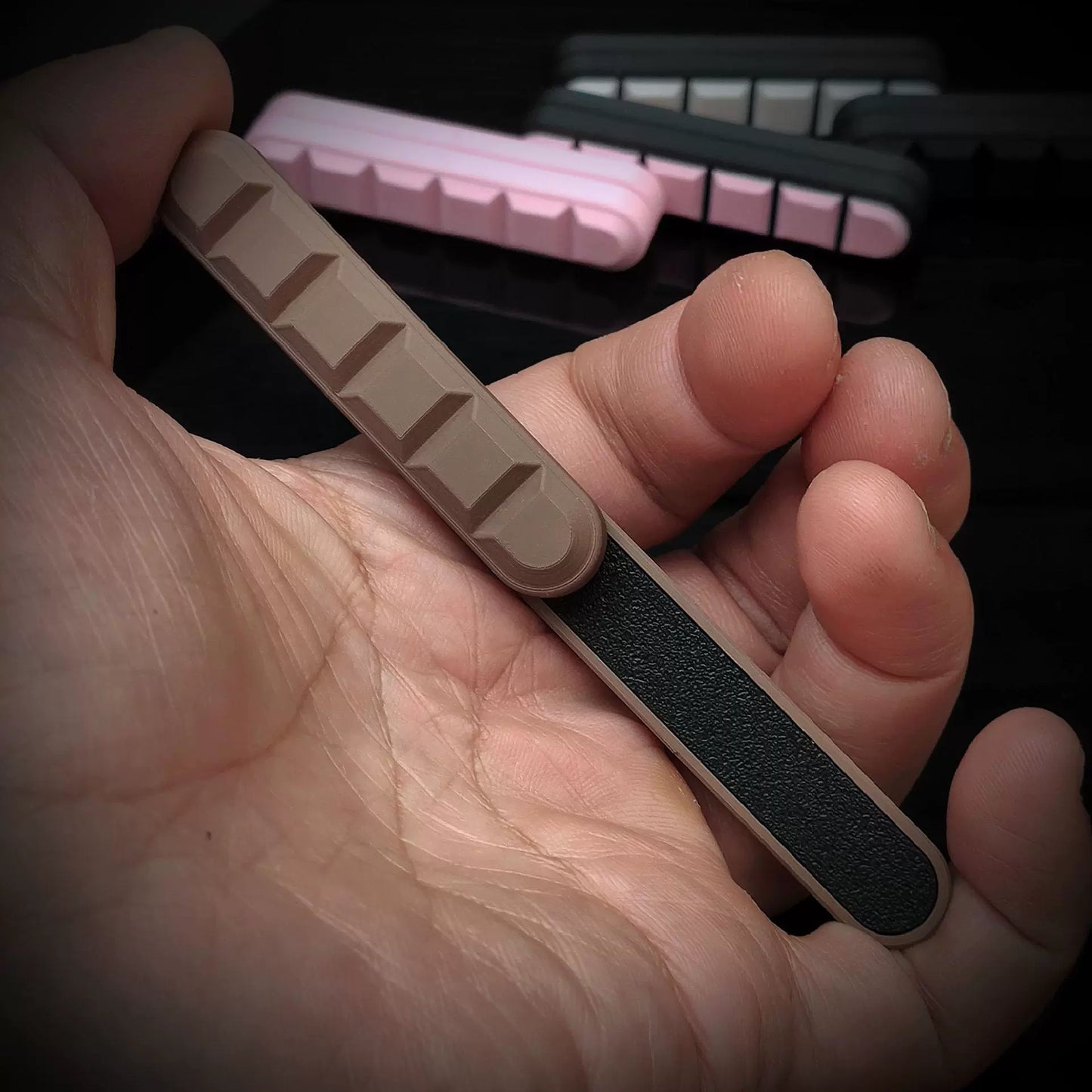 EDC Fidget Chocolate Bar Push Stick