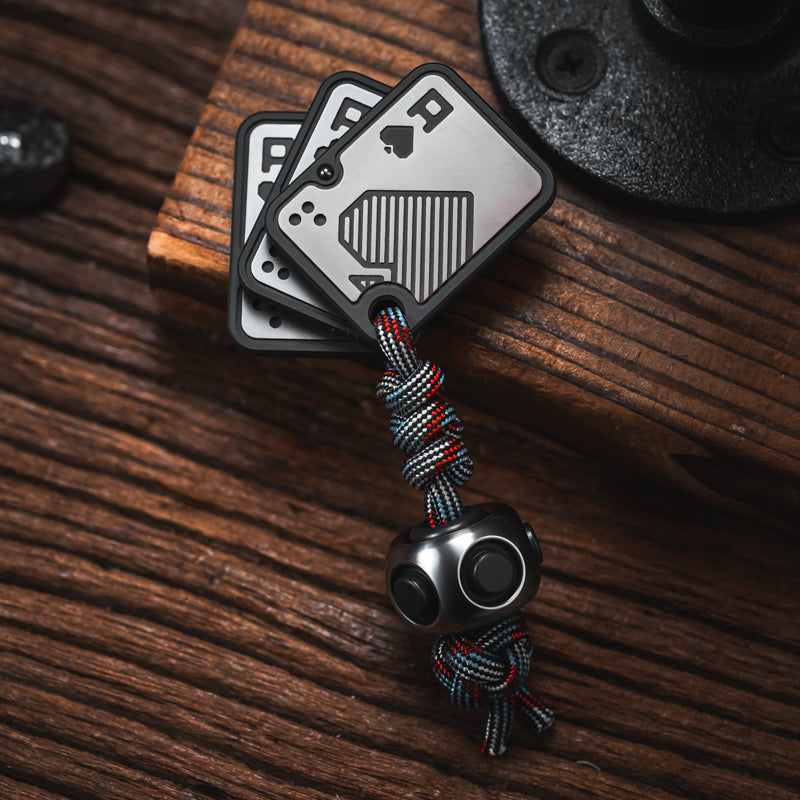 EDC Fidget Poker Push Card