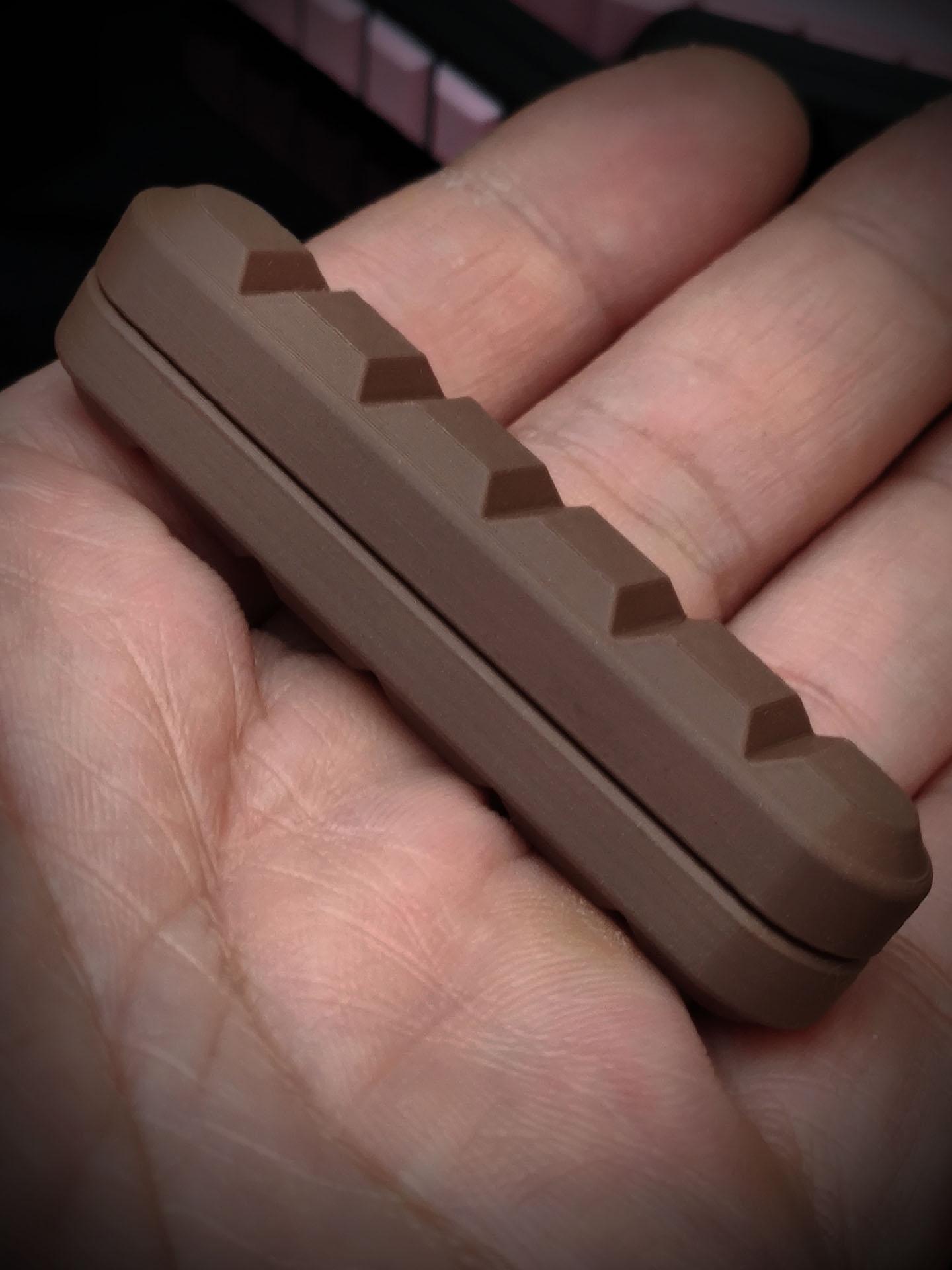 EDC Fidget Chocolate Bar Push Stick