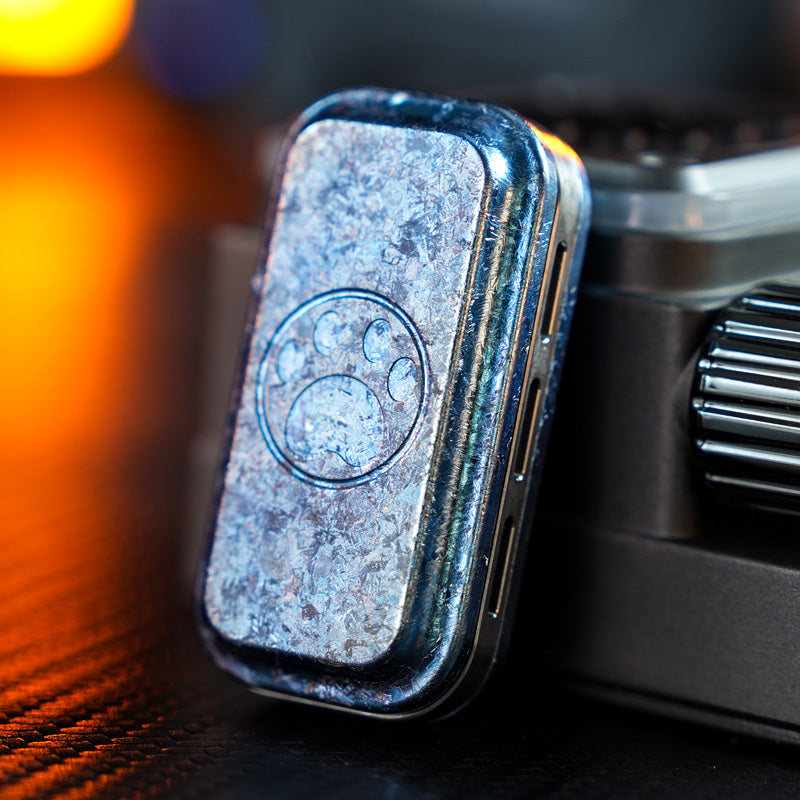 EDC Fidget Cat God Ice Crystal Titanium Alloy