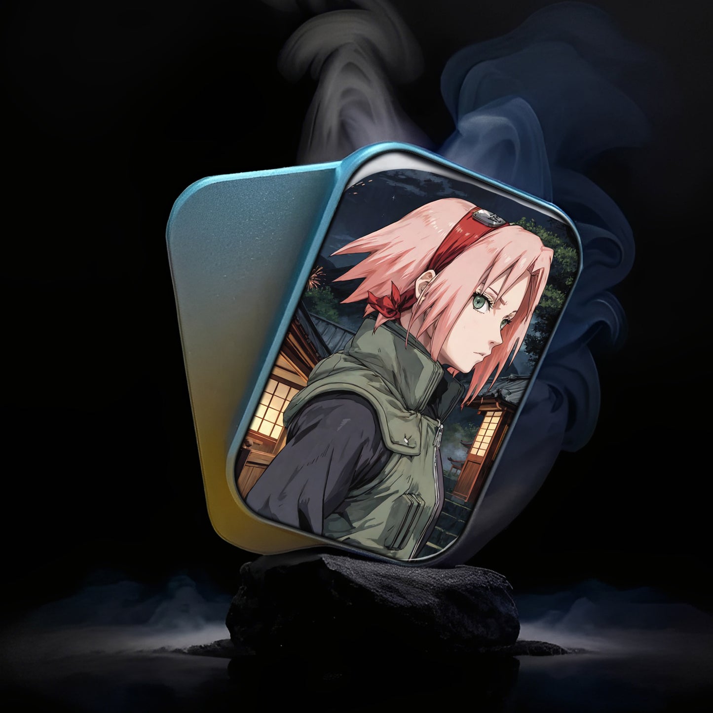 EDC Fidget Slider Naruto Haruno Sakura Night