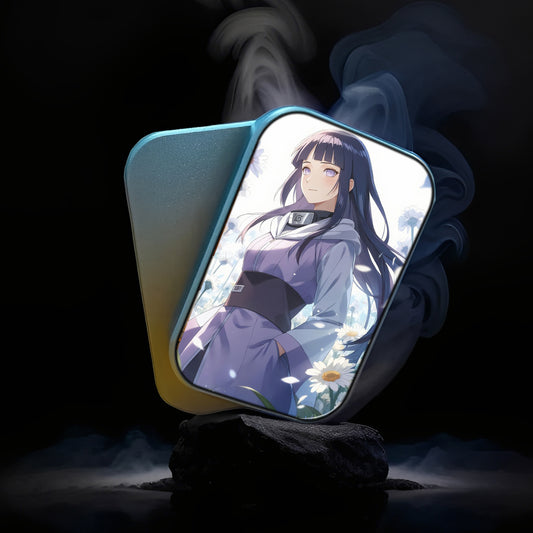 EDC Fidget Slider Naruto Hyuga Hinata Flower