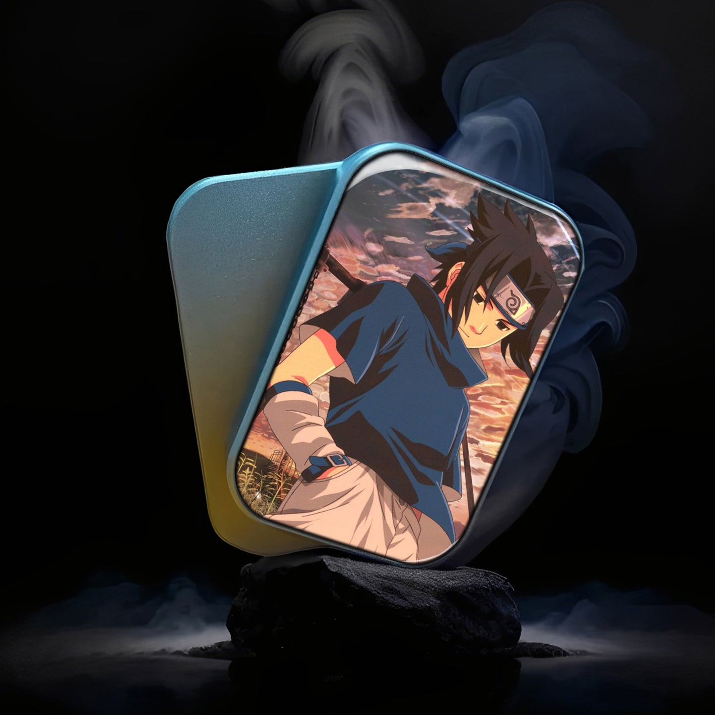 EDC Fidget Slider Naruto Uchiha Sasuke Sunset