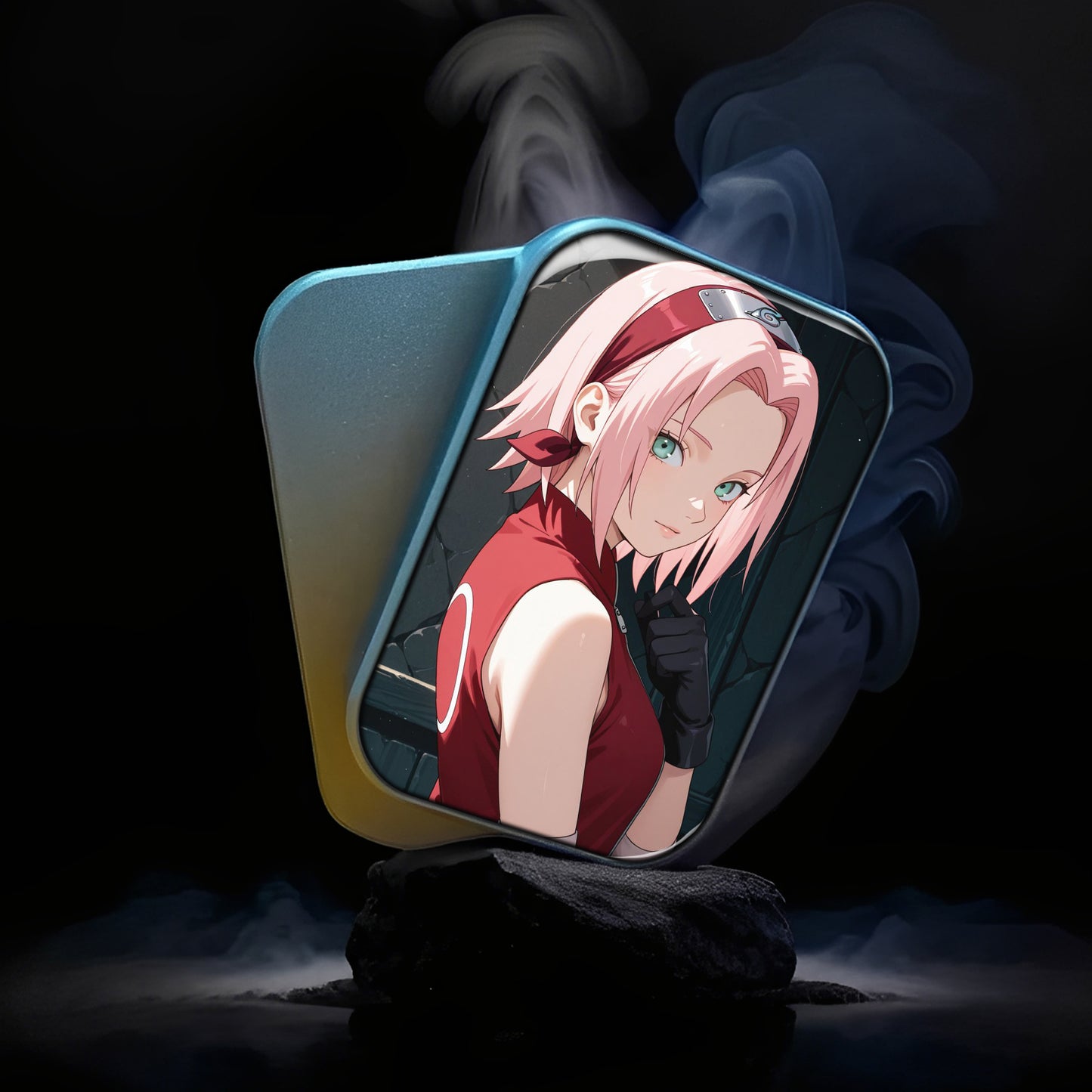 EDC Fidget Slider Naruto Haruno Sakura Wall