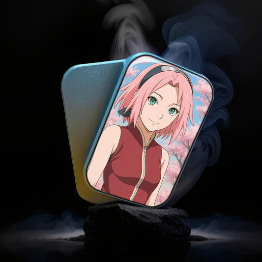 EDC Fidget Slider Naruto Haruno Sakura Cherry Blossoms