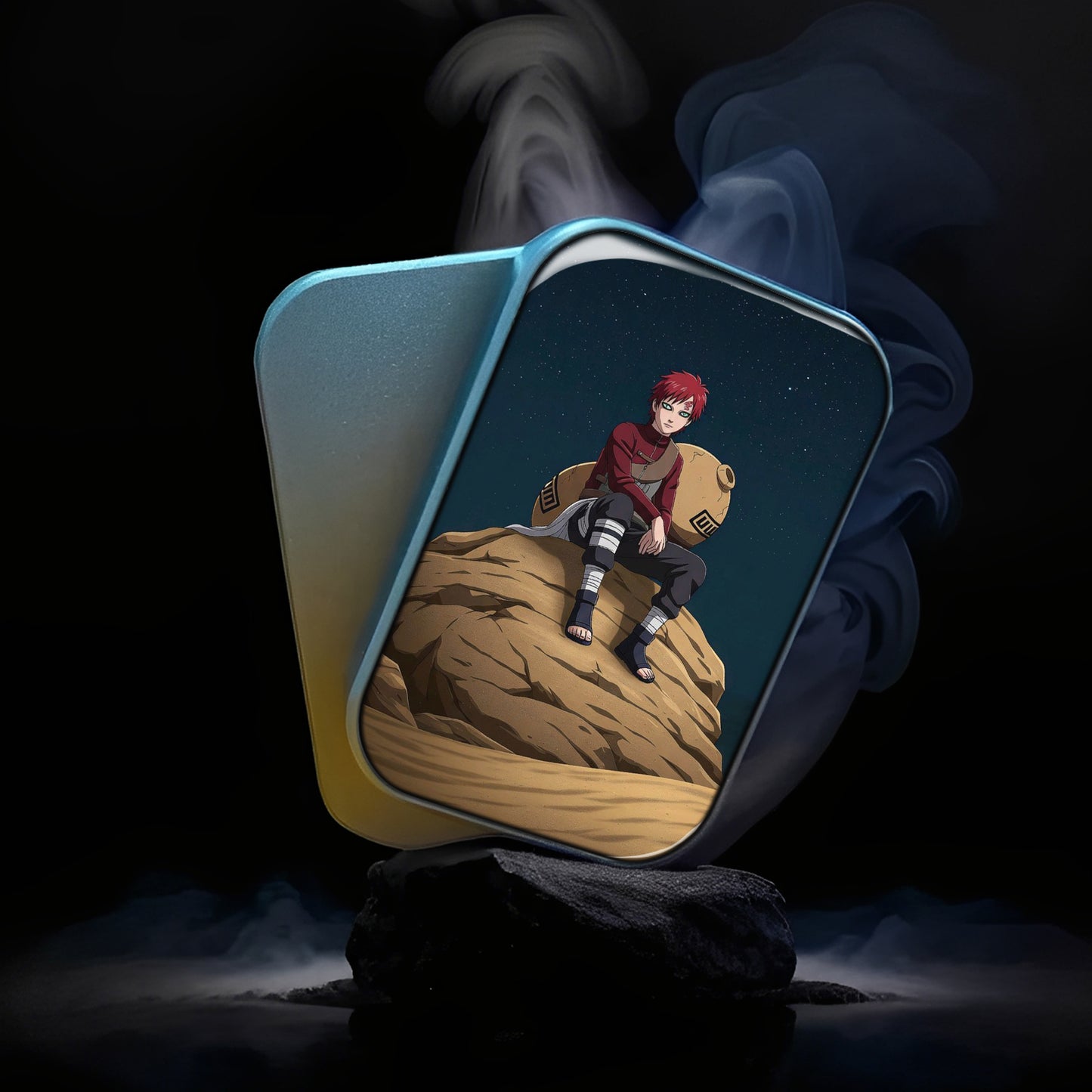 EDC Fidget Slider Naruto Gaara Night