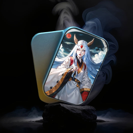 EDC Fidget Slider Naruto Otsutsuki Kaguya Red Moon