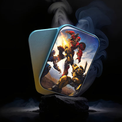 EDC Fidget Slider Transformers Bumblebee Fire