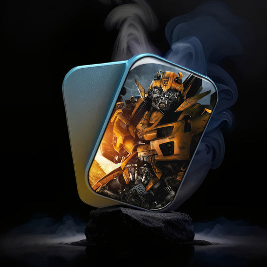 EDC Fidget Slider Transformers Bumblebee Battle Damage