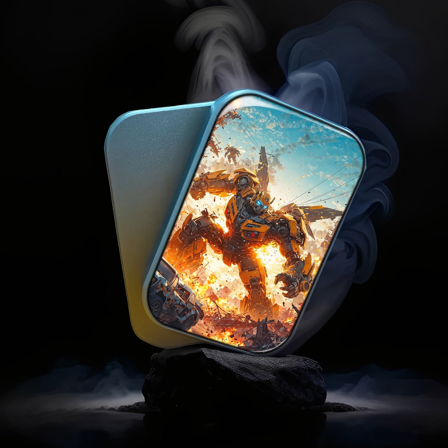 EDC Fidget Slider Transformers Bumblebee Fighting