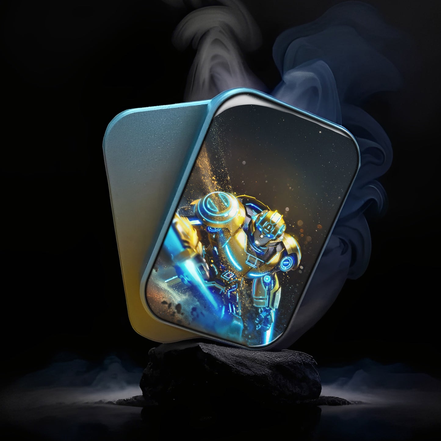 EDC Fidget Slider Transformers Bumblebee Glow