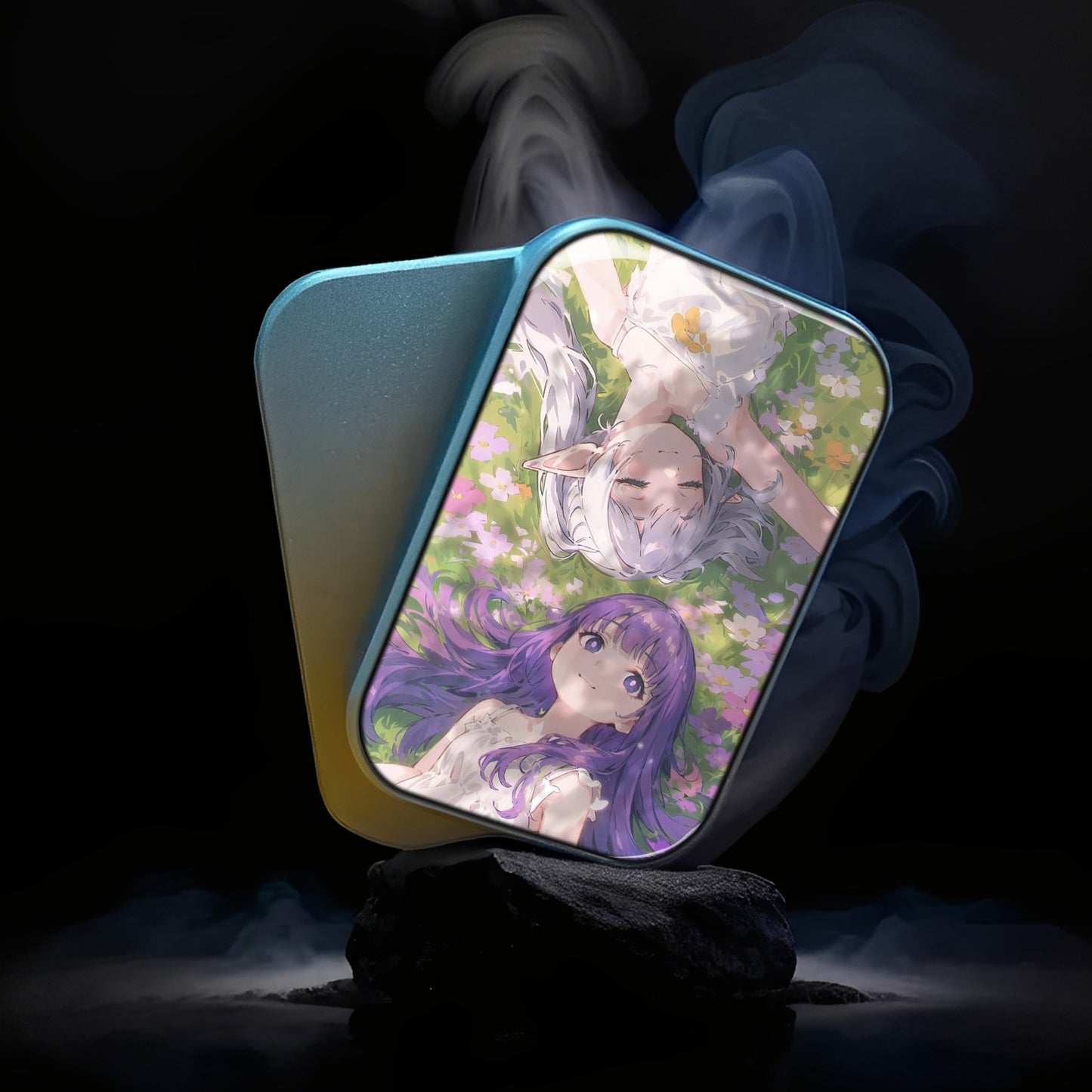 EDC Fidget Slider Frieren: Beyond Journey's End Fern & Frieren Flower Field