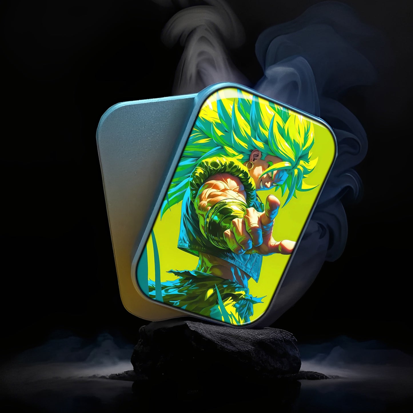 EDC Fidget Slider Dragon Ball Broly Fluorescent Green