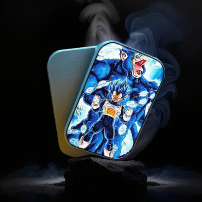 EDC Fidget Slider Dragon Ball Son Goku Blue Light Waves