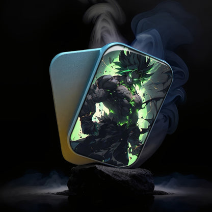 EDC Fidget Slider Dragon Ball Broly Green Saiyan