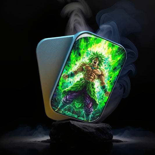 EDC Fidget Slider Dragon Ball Broly Green Flame