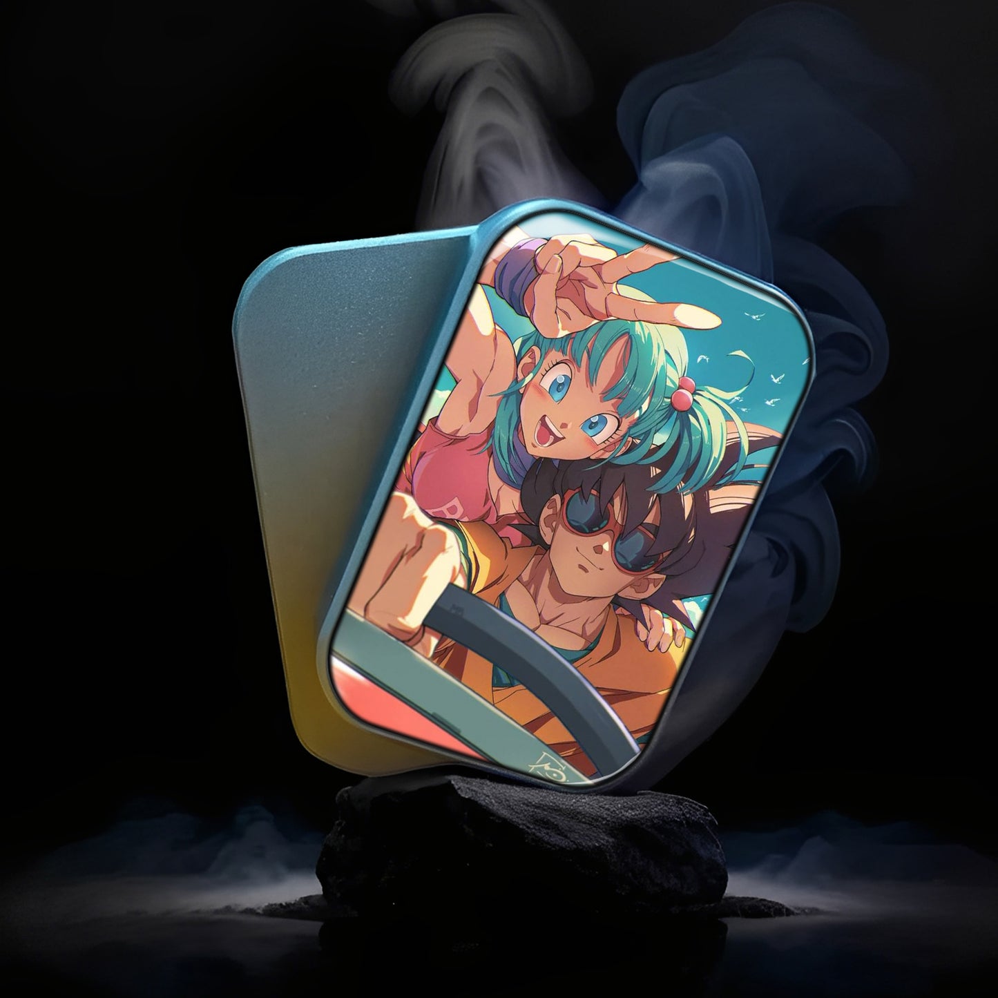 EDC Fidget Slider Dragon Ball Bulma & SongGoku