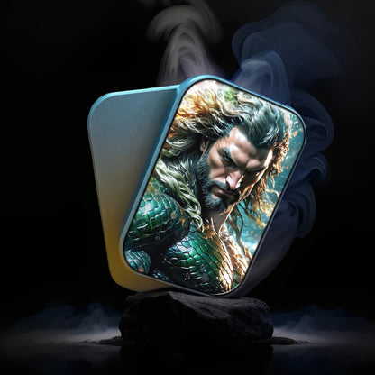 EDC Fidget Slider DC Aquaman Close Up