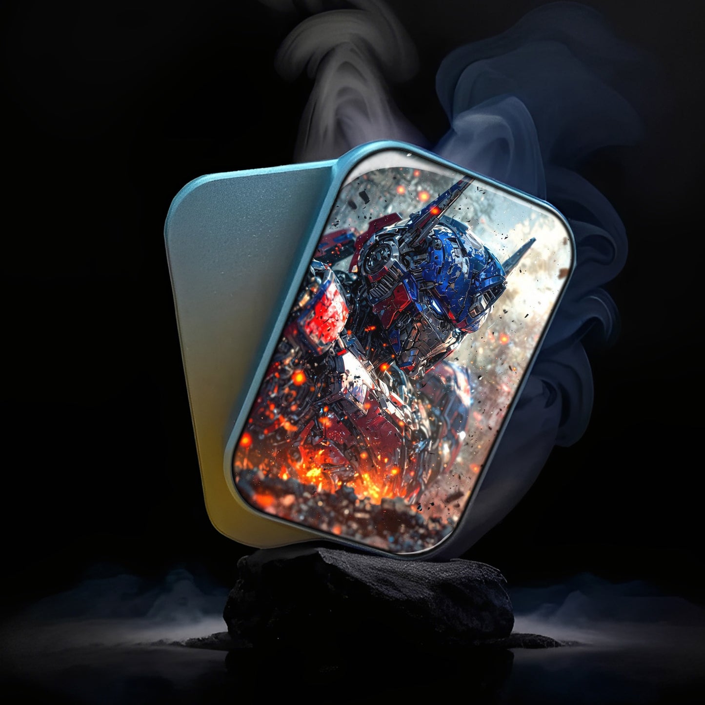 EDC Fidget Slider Transformers Optimus Prime  Side