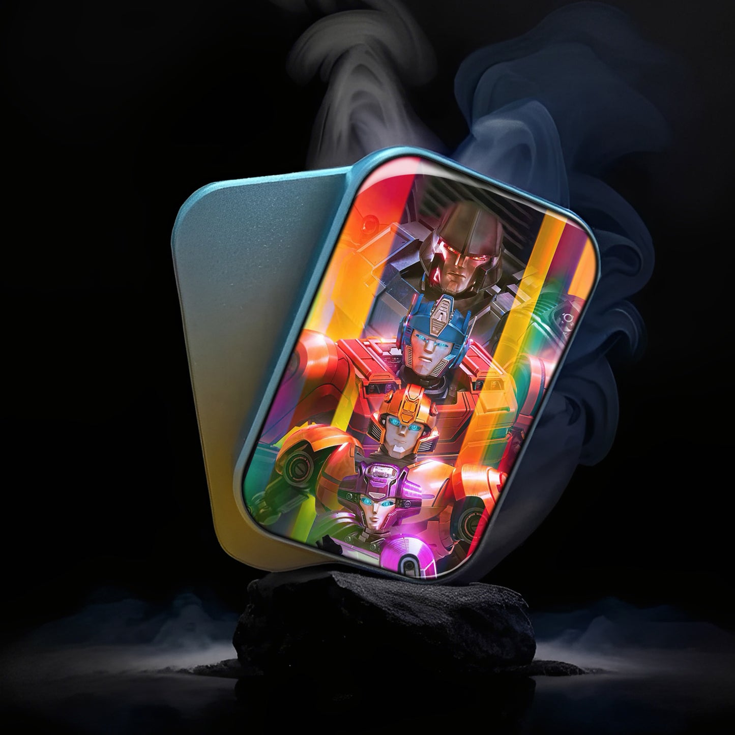 EDC Fidget Slider Transformers Optimus Prime & Megatron & Arcee & Bumblebee