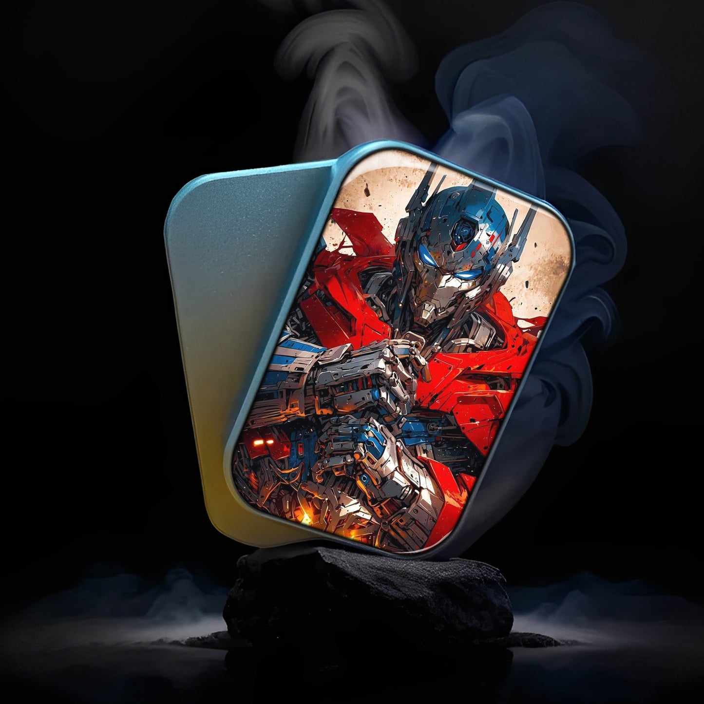 EDC Fidget Slider Transformers Optimus Prime Half Body