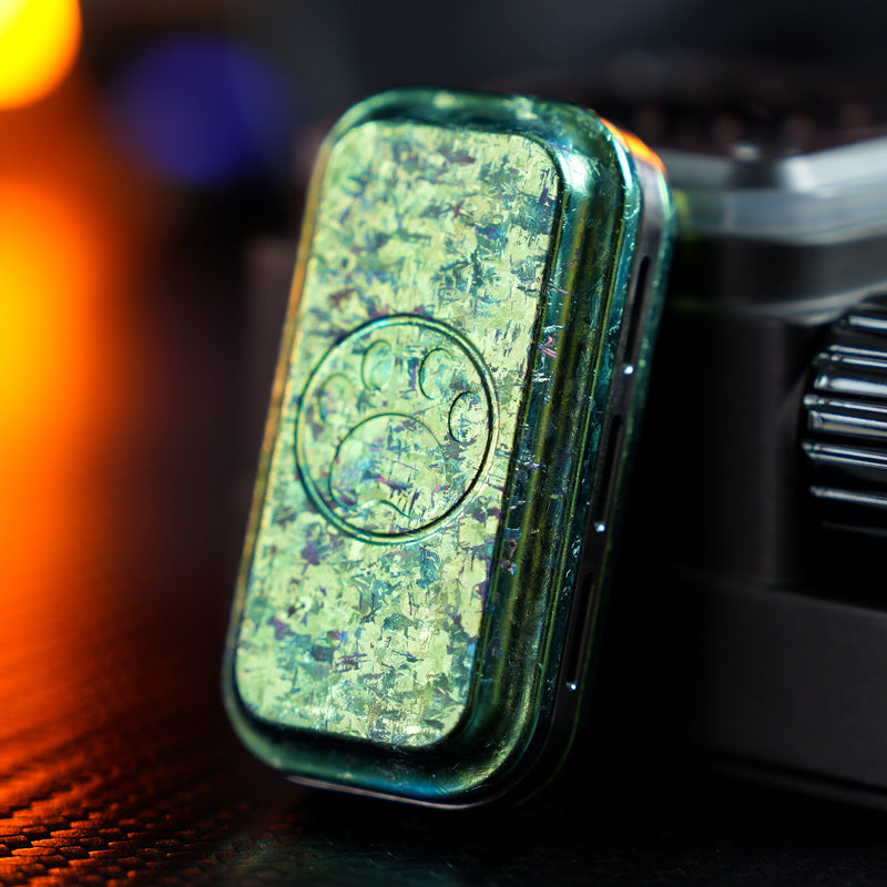 EDC Fidget Cat God Ice Crystal Titanium Alloy