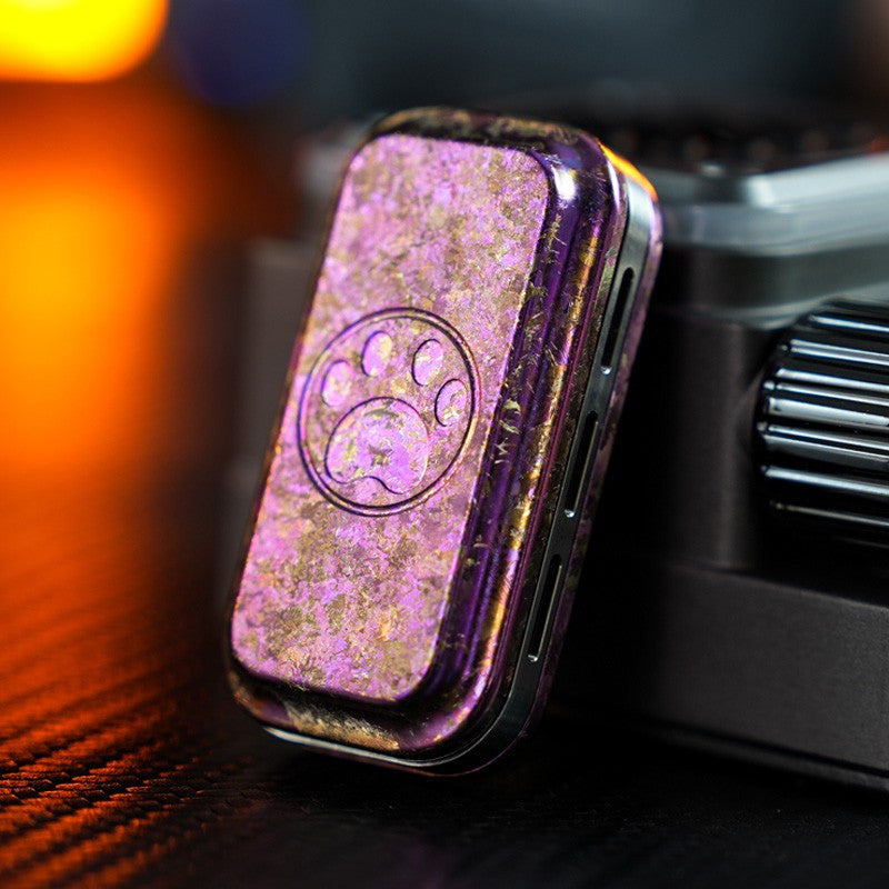 EDC Fidget Cat God Ice Crystal Titanium Alloy