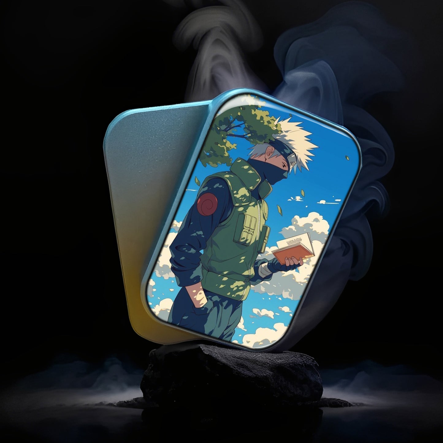 EDC Fidget Slider Naruto Hatake Kakashi Fallen Leaves