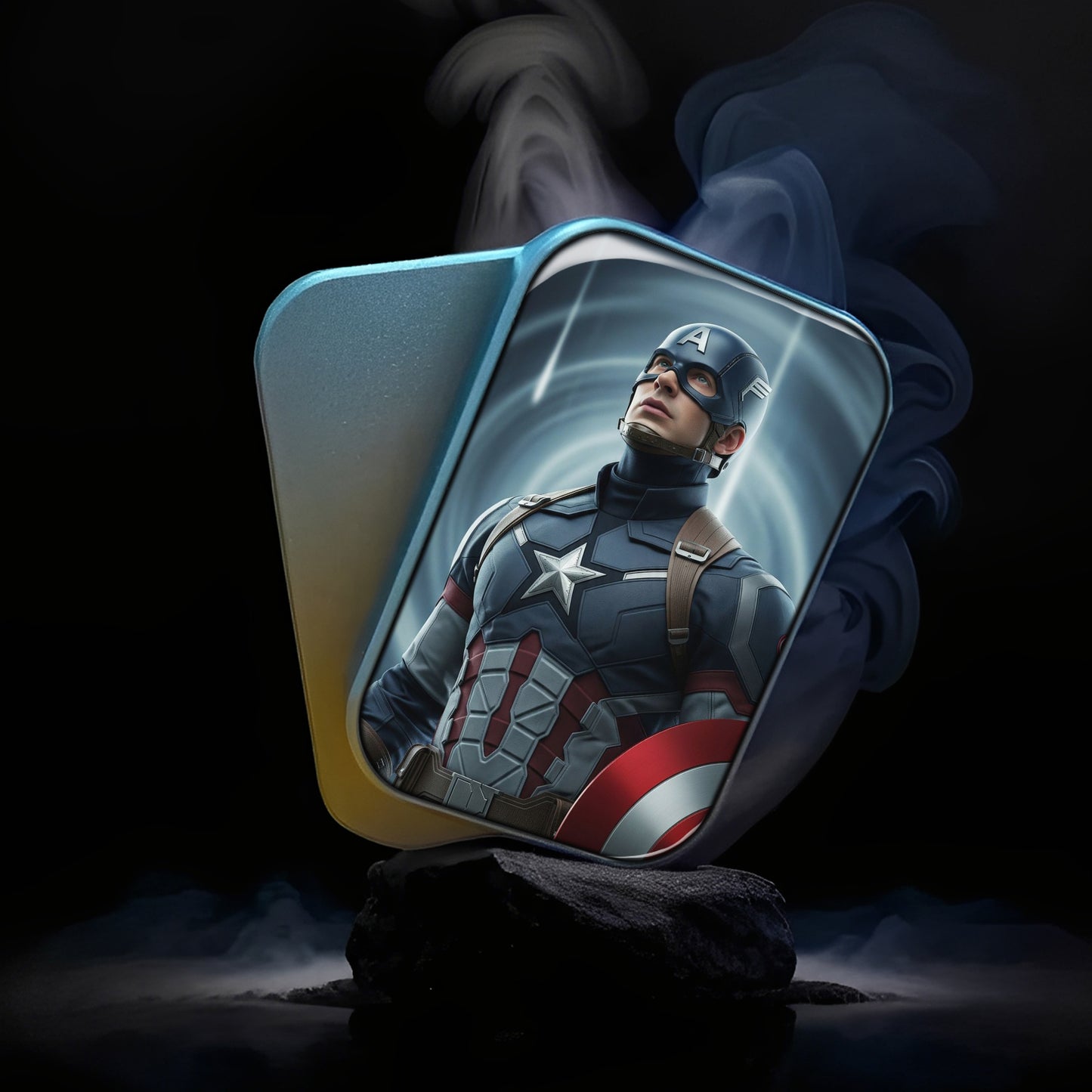 EDC Fidget Slider Marvel Captain America Wallpaper