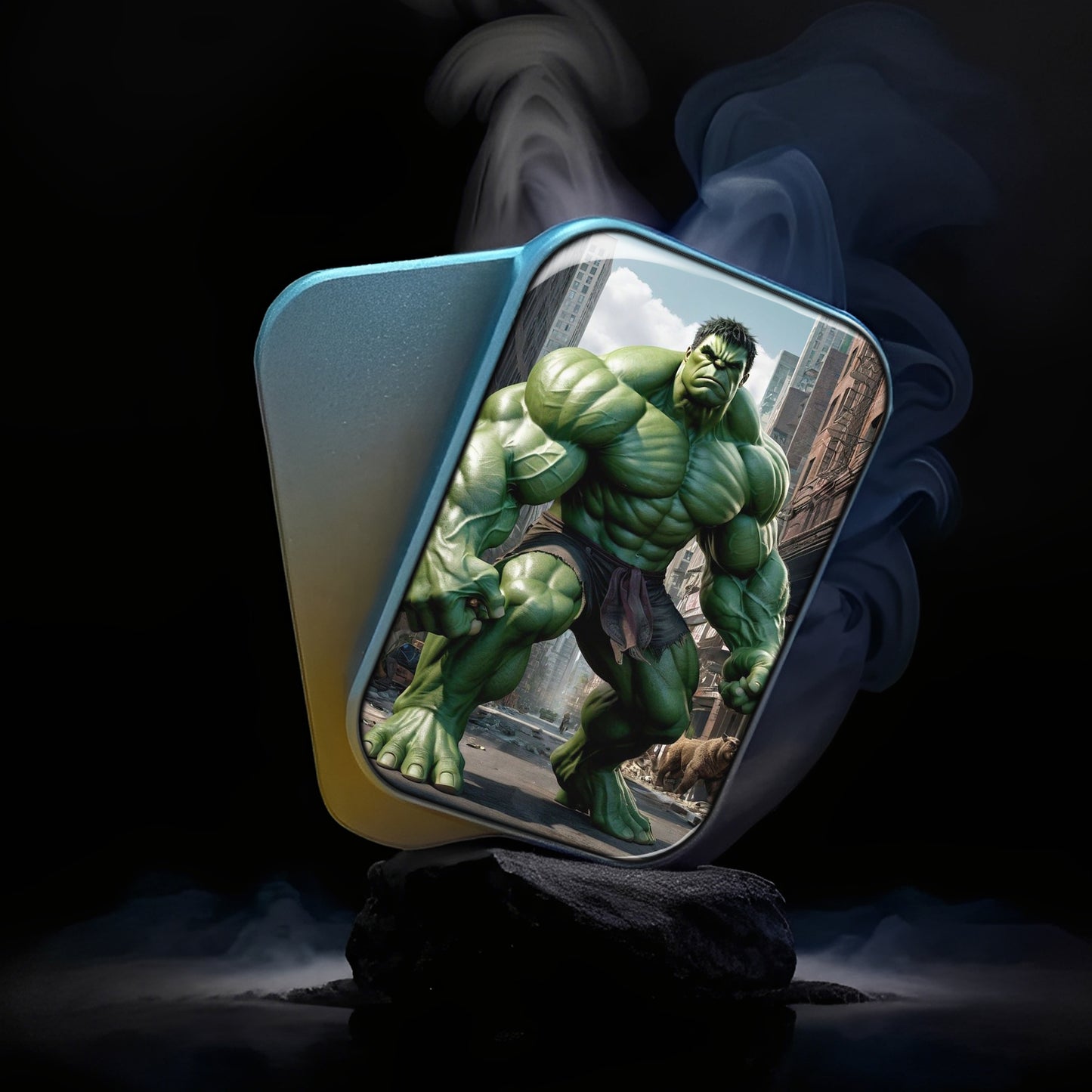 EDC Fidget Slider Marvel Hulk City