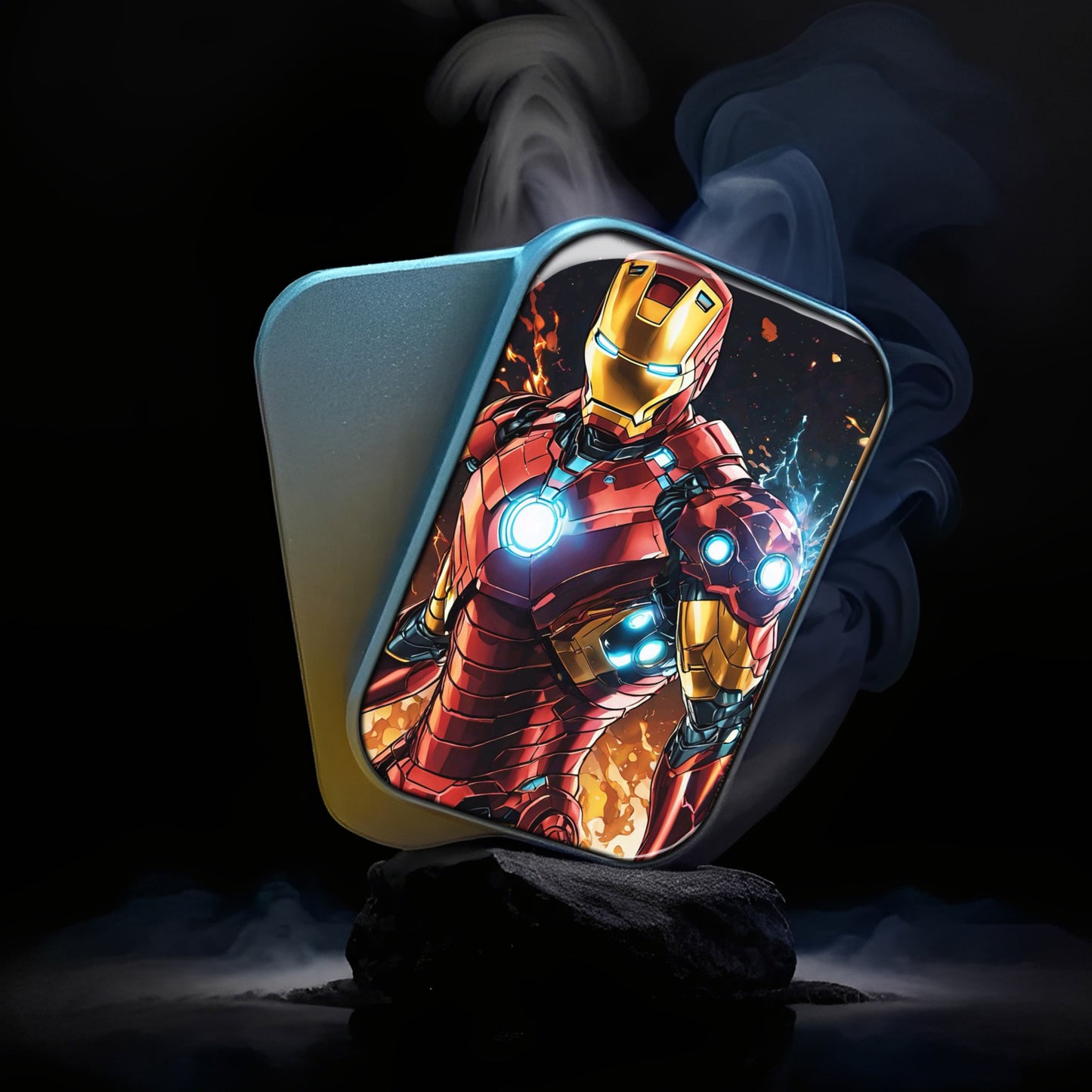EDC Fidget Slider Marvel Iron Man Flame
