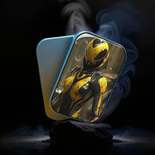 EDC Fidget Slider Marvel Wasp Battle Damage