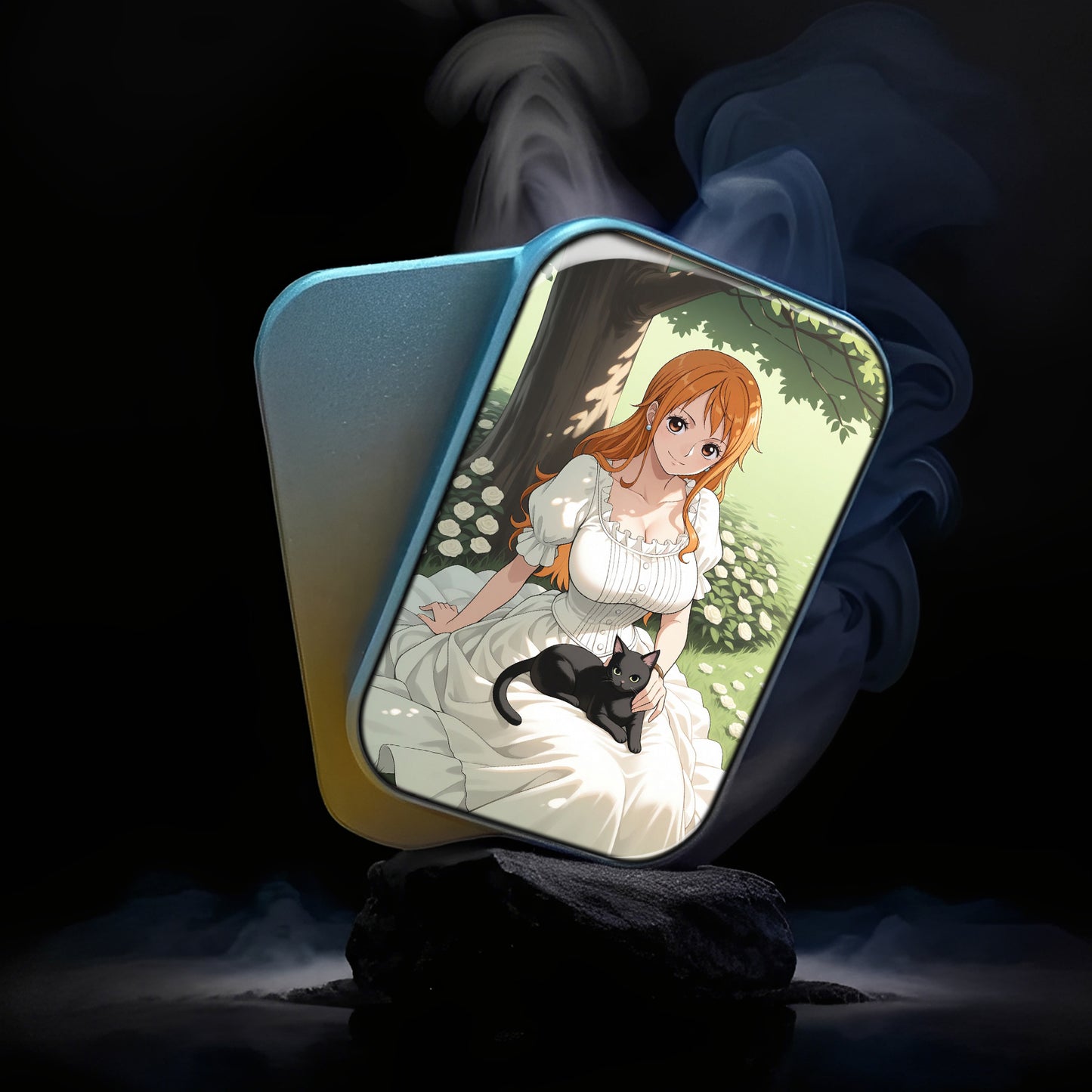 EDC Fidget Slider One Piece Nami Black Cat